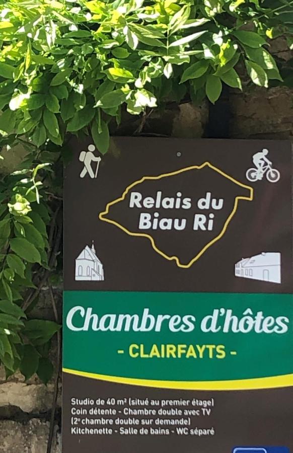 Hotel Le Relais Du Biau Ri Clairfayts Esterno foto